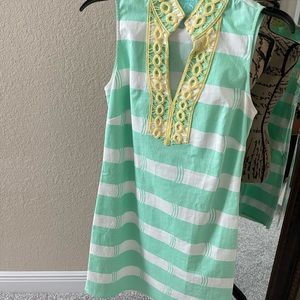 Sleeveless fitted dress, like new